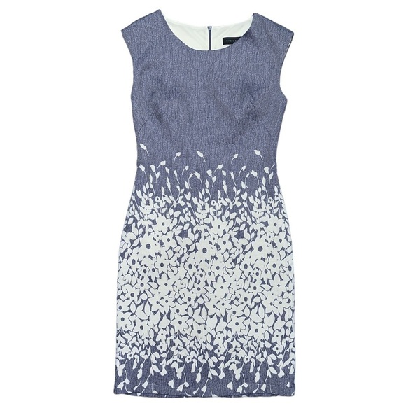 Sandro Ferrone floral, sleeveless dress back zipper - Picture 1 of 7